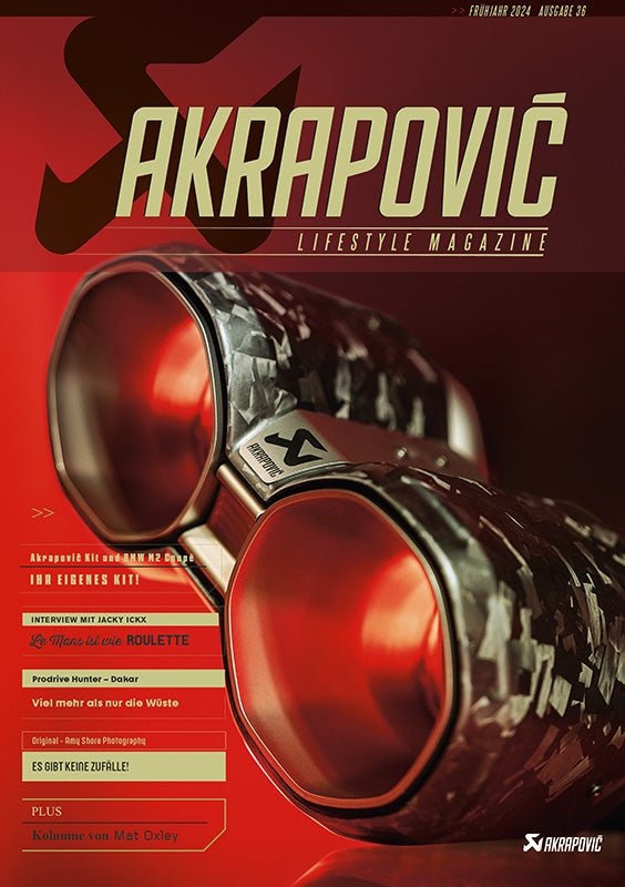 Akrapovič Lifestyle Magazine, Issue 36-DE, April 2024