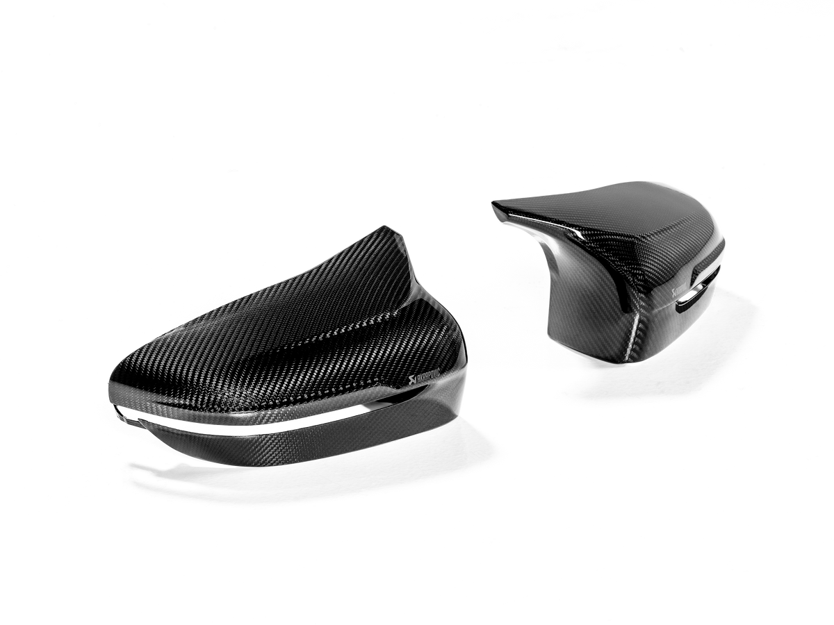 Akrapovič Carbon Fibre Mirror Cap Set - High Gloss voor BMW M8 / M8 Competition (F91, F92)