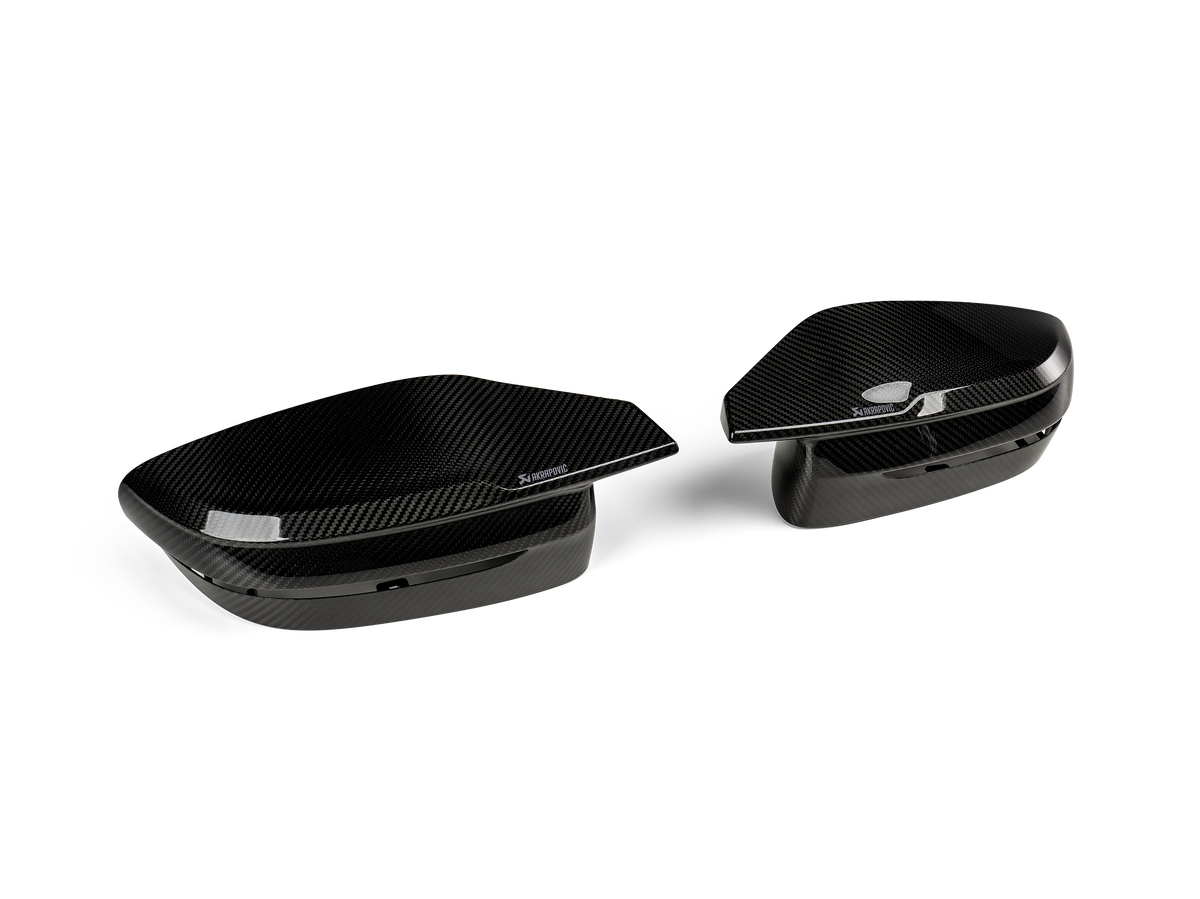 Akrapovič Carbon Fibre Mirror Cap Set - High Gloss voor BMW M3 (G80, G81)