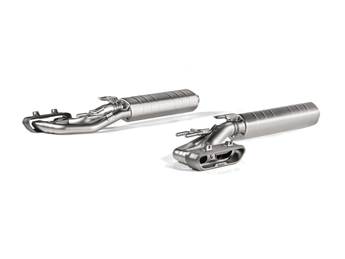 Akrapovič Evolution Line (Titanium) - for OPF/GPF voor Mercedes-AMG G 63 (W463A) - OPF/GPF