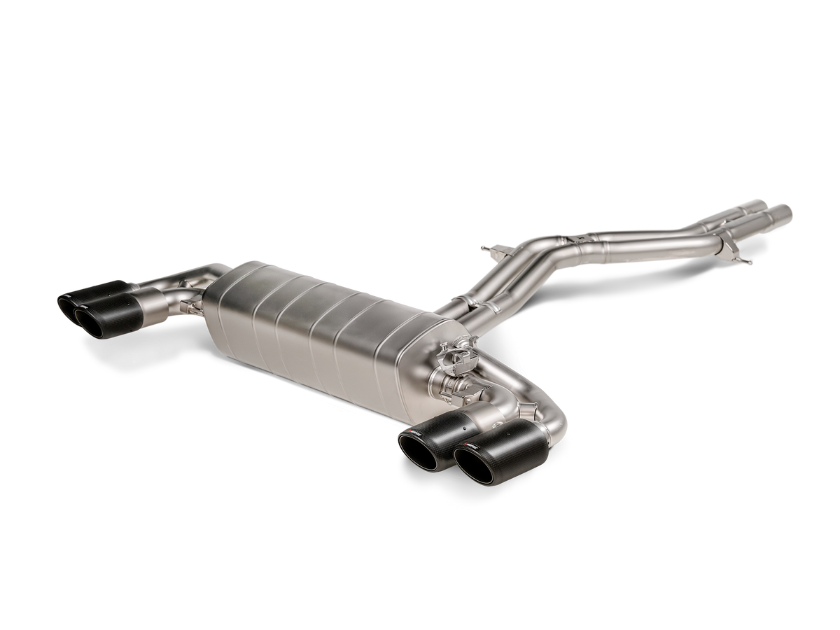 Akrapovič Evolution Line (Titanium) voor Porsche Cayenne Turbo / Coupé / GTS (536) - OPF/GPF