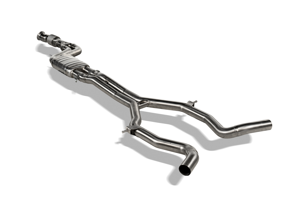 Akrapovič Evolution Link Pipe Set (SS) voor Mercedes-AMG C 43 4MATIC (W206, S206) - OPF/GPF
