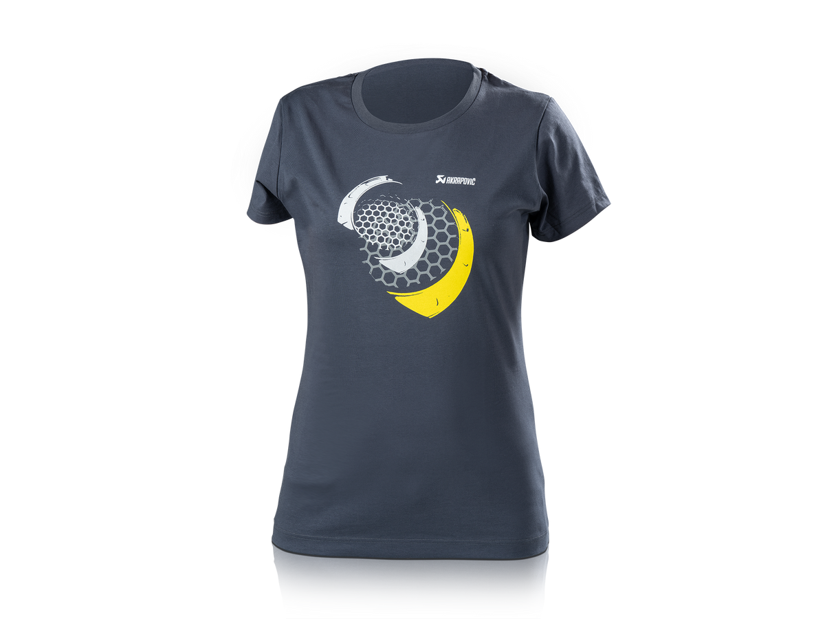 Lifestyle T-shirt Mesh Women's Blue-Grey L