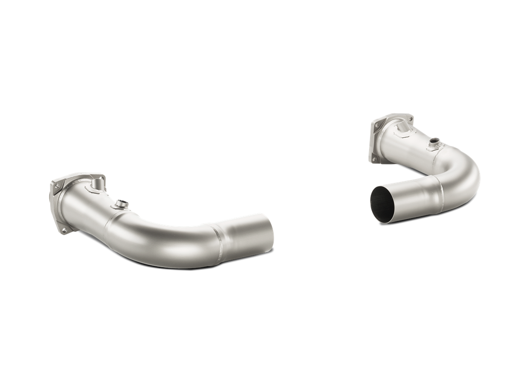 Akrapovič Link-Pipe Set w/o Cat (Titanium) voor Porsche 911 Turbo/Turbo S (991)