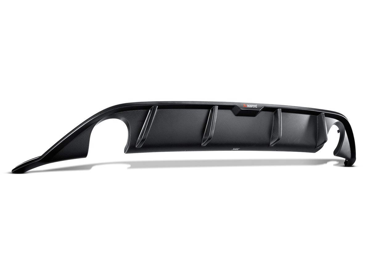 Akrapovič Rear Carbon Fibre Diffuser voor Volkswagen Golf (VII) GTI