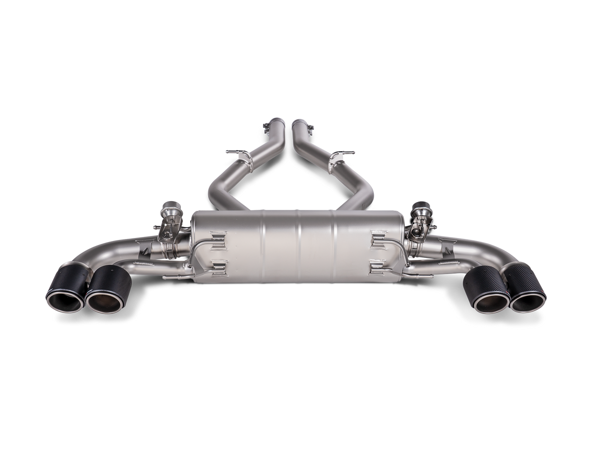 Akrapovič Slip-On Line (Titanium) voor Alfa Romeo Giulia Quadrifoglio