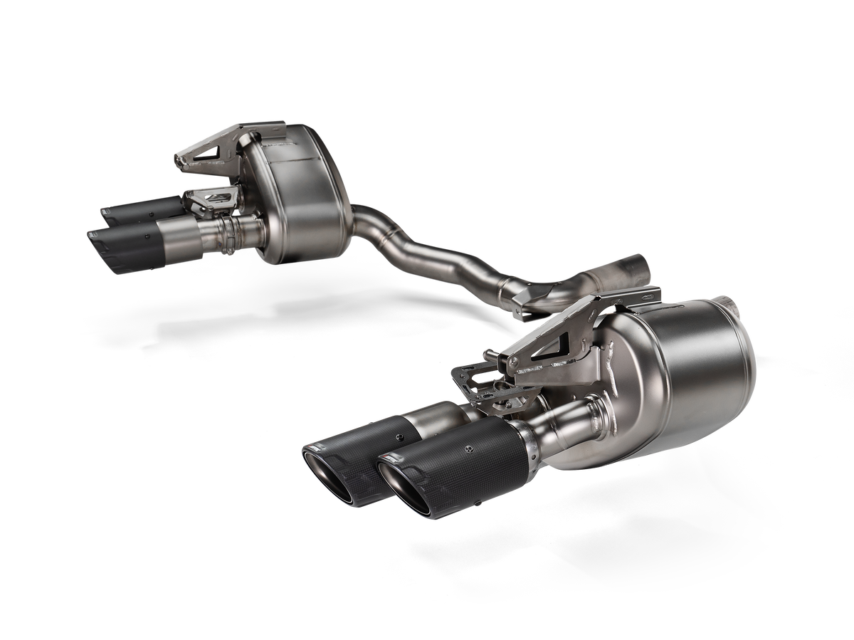 Akrapovič Slip-On Line (Titanium) voor Porsche Panamera / 4 / 4 E-Hybrid / 4S E-Hybrid / GTS / Turbo E-Hybrid / Turbo S E-Hybrid (976)