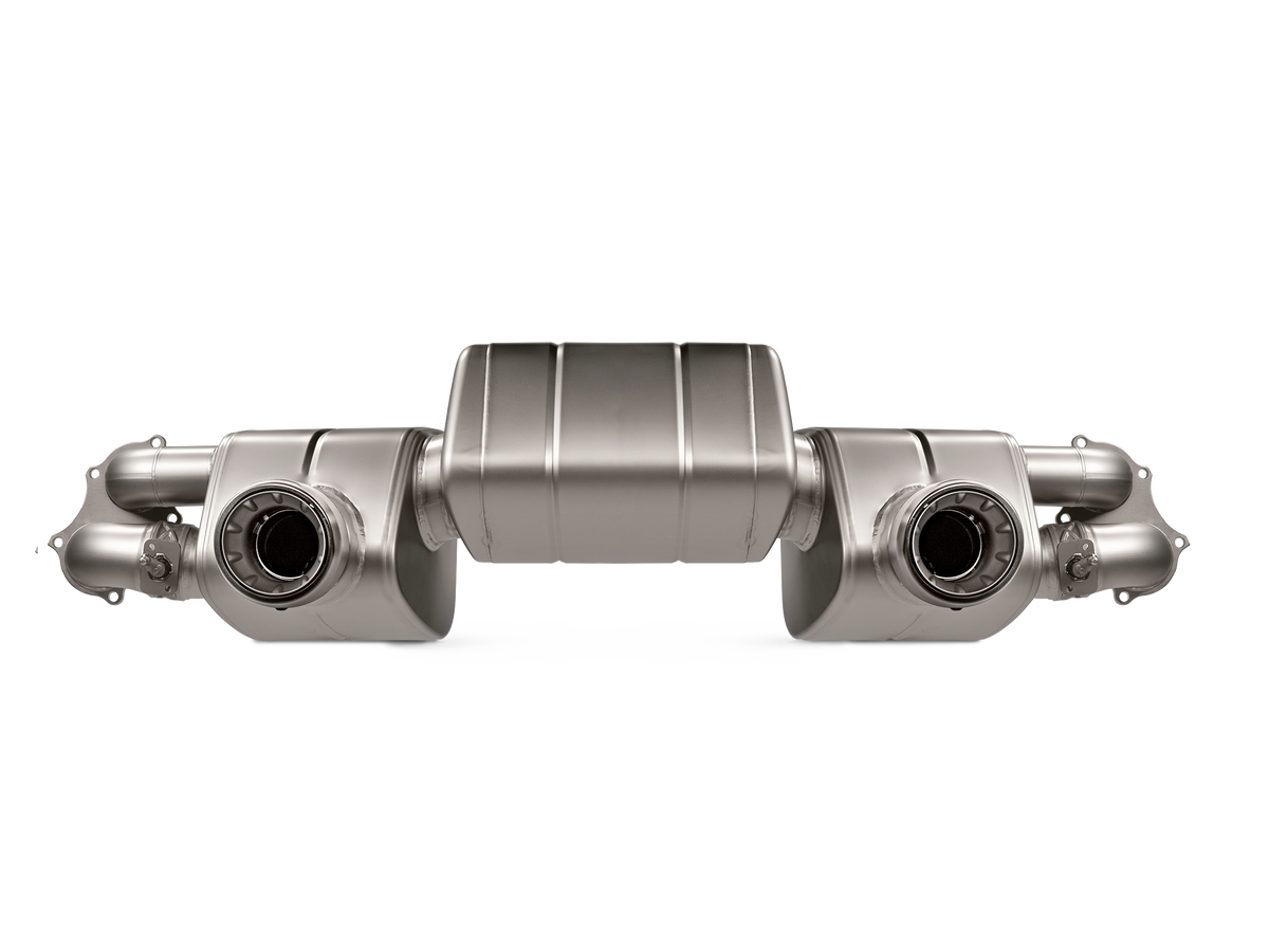Akrapovič Slip-On Race Line (Titanium) voor Porsche 718 Cayman GT4 / Spyder