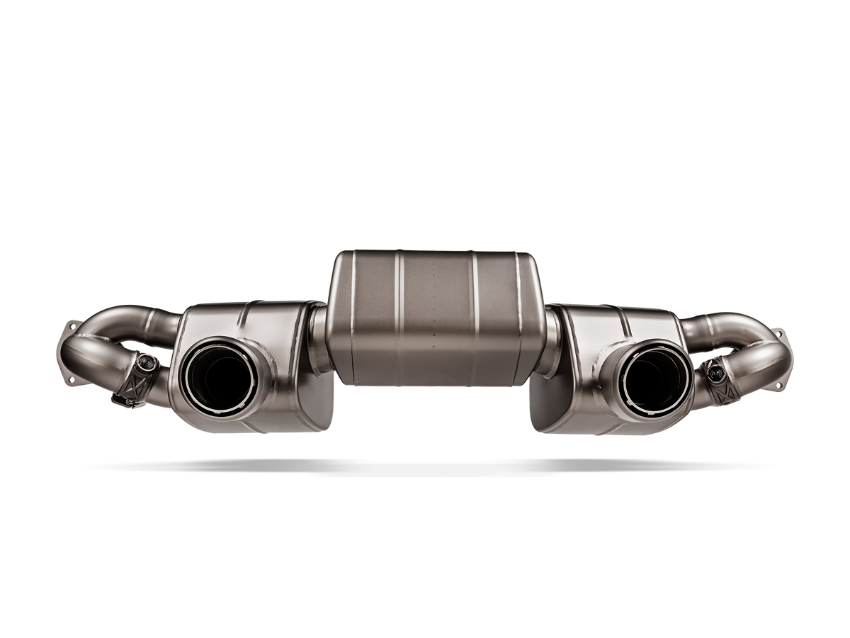 Akrapovič Slip-On Race Line (Titanium) voor Porsche 718 Cayman GT4 RS / Spyder RS