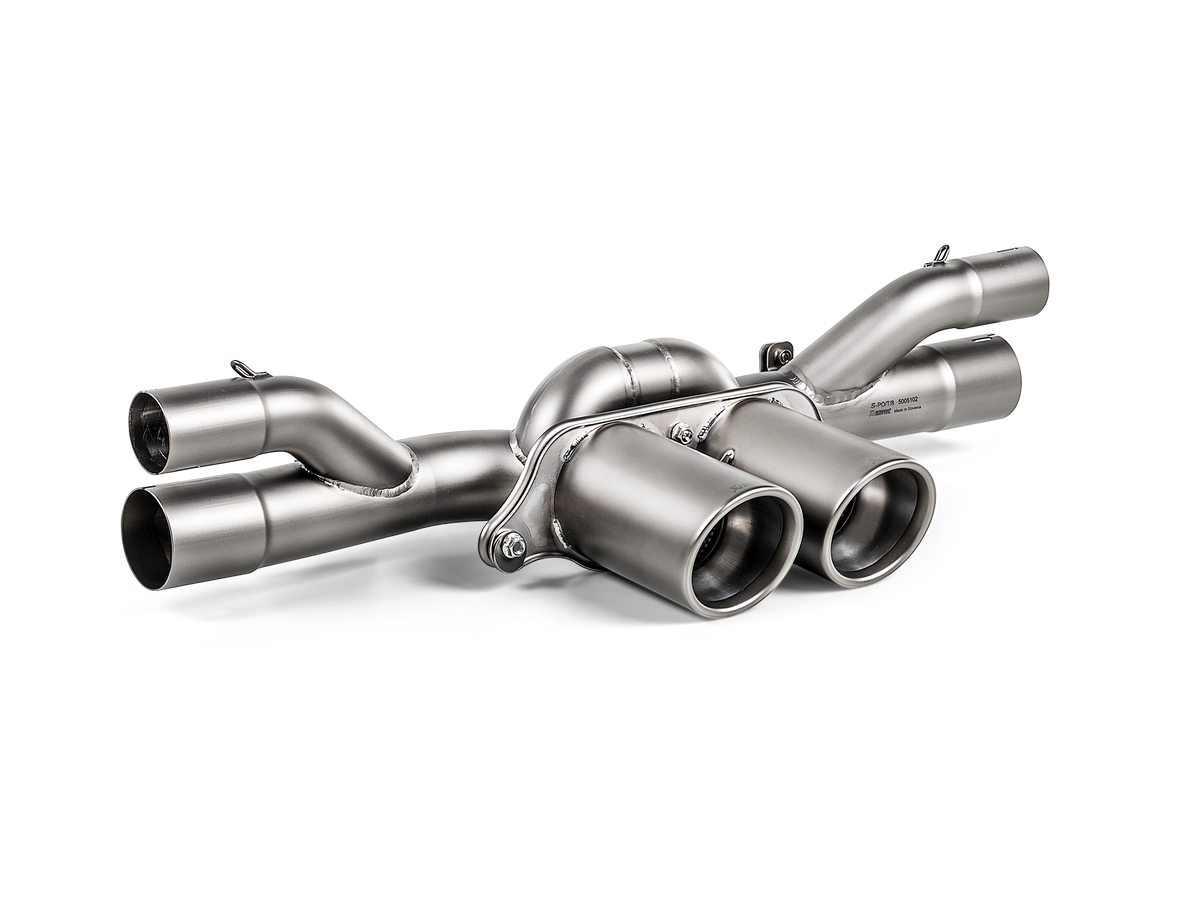 Akrapovič Slip-On Race Line (Titanium) voor Porsche 911 GT3 / GT3 Touring (991.2)