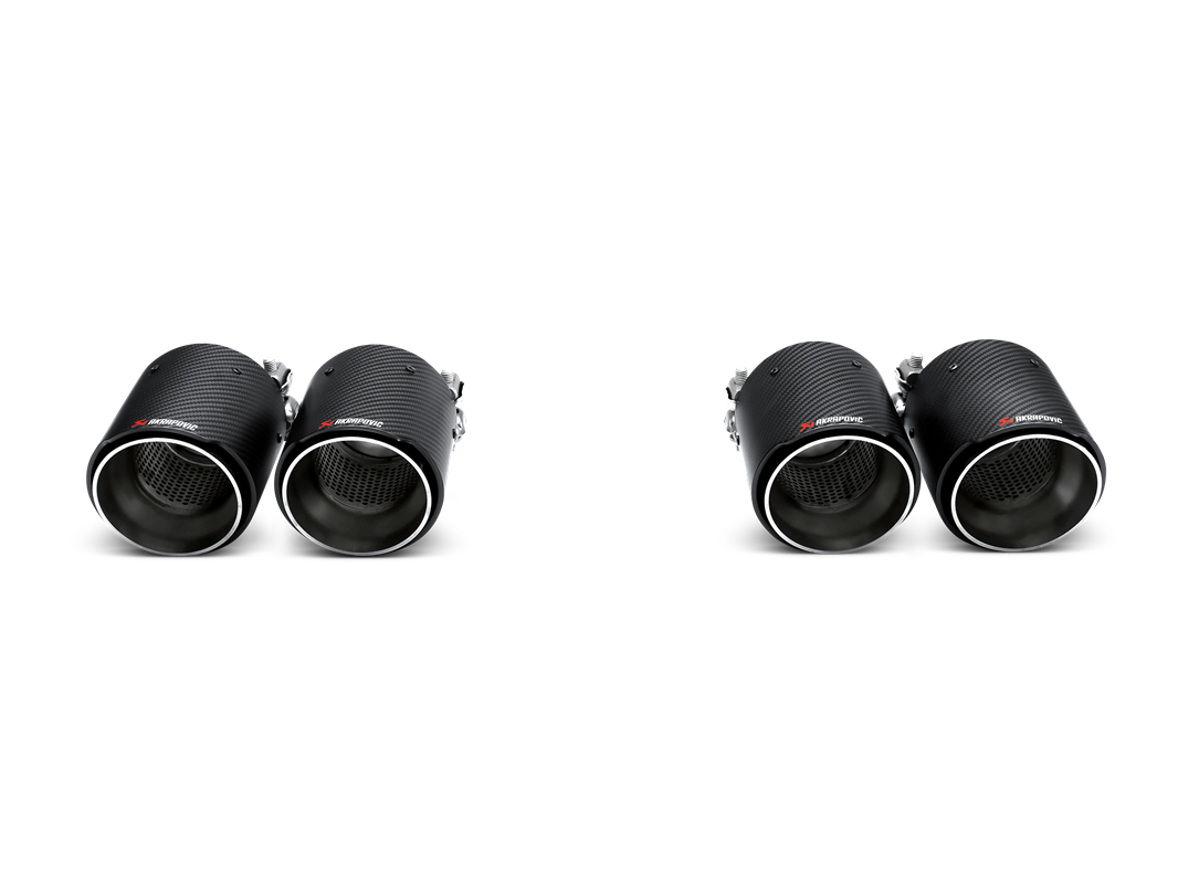 Akrapovič Tail pipe set (Carbon) voor BMW M4 (F82, F83)
