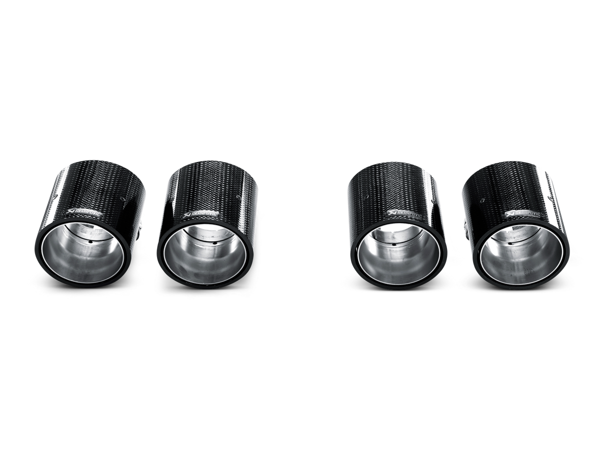 Akrapovič Tail pipe set (Carbon) voor BMW M3 (E92, E93)