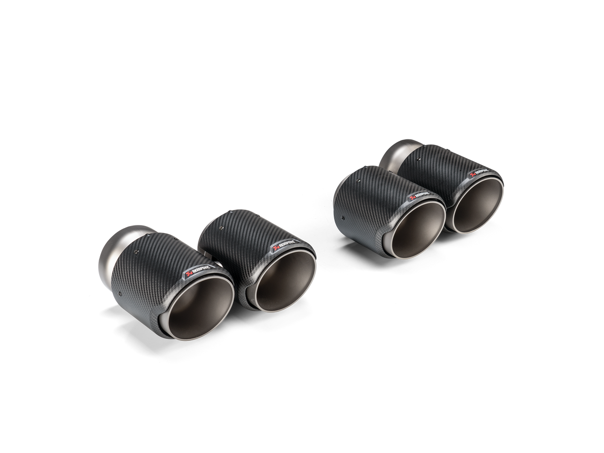 Akrapovič Tail Pipe Set (Carbon) voor BMW M3 (G80, G81)