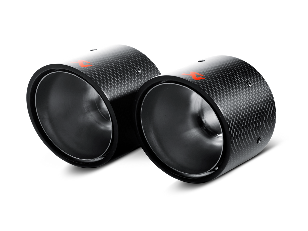 Akrapovič Tail pipe set (Carbon) voor MINI Cooper S Roadster (R59)