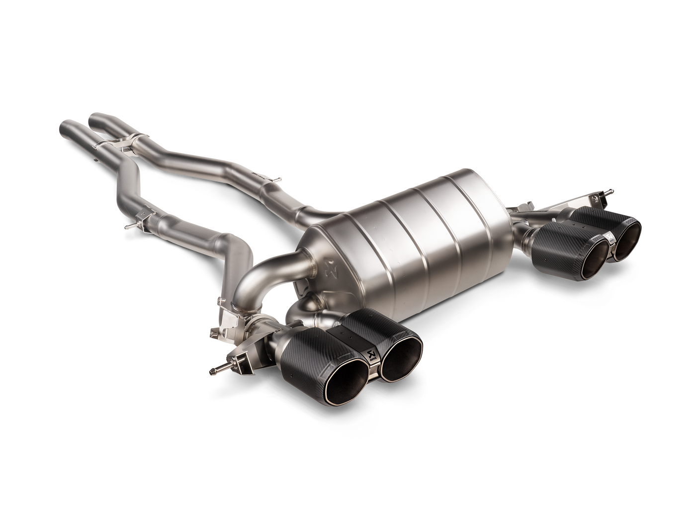 Akrapovič Slip-On Line (Titanium) voor de BMW M3 (G80, G81) en M4 (G82, G83)