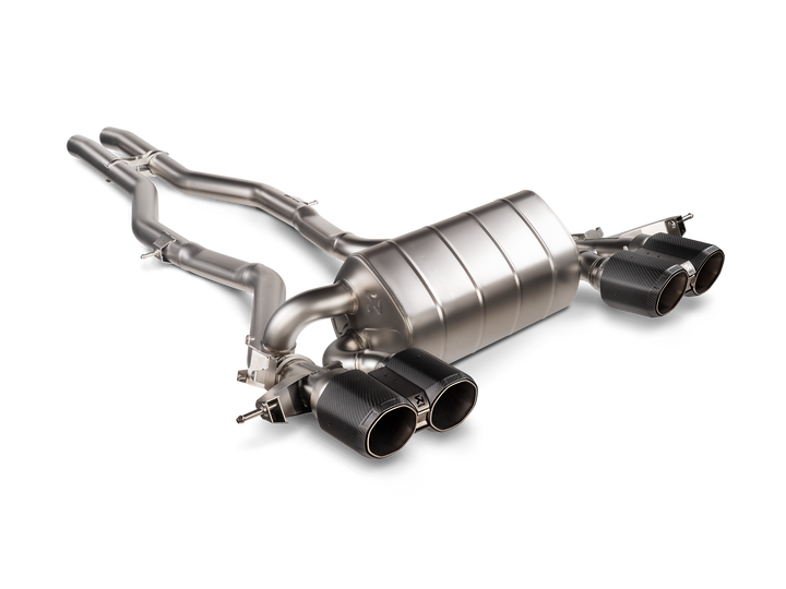 Akrapovič Slip-On Line (Titanium) voor de BMW M3 (G80, G81) en M4 (G82, G83)