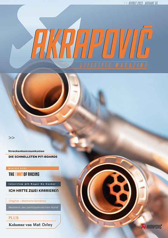 Akrapovič Lifestyle Magazine, Issue 35-DE, November 2023