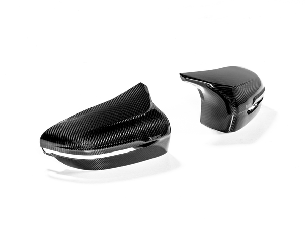 Carbon Fibre Mirror Cap Set - High Gloss