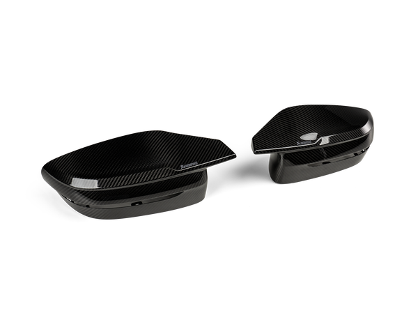 Carbon Fibre Mirror Cap Set - High Gloss