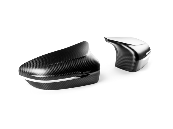 Carbon Fibre Mirror Cap Set - Matte