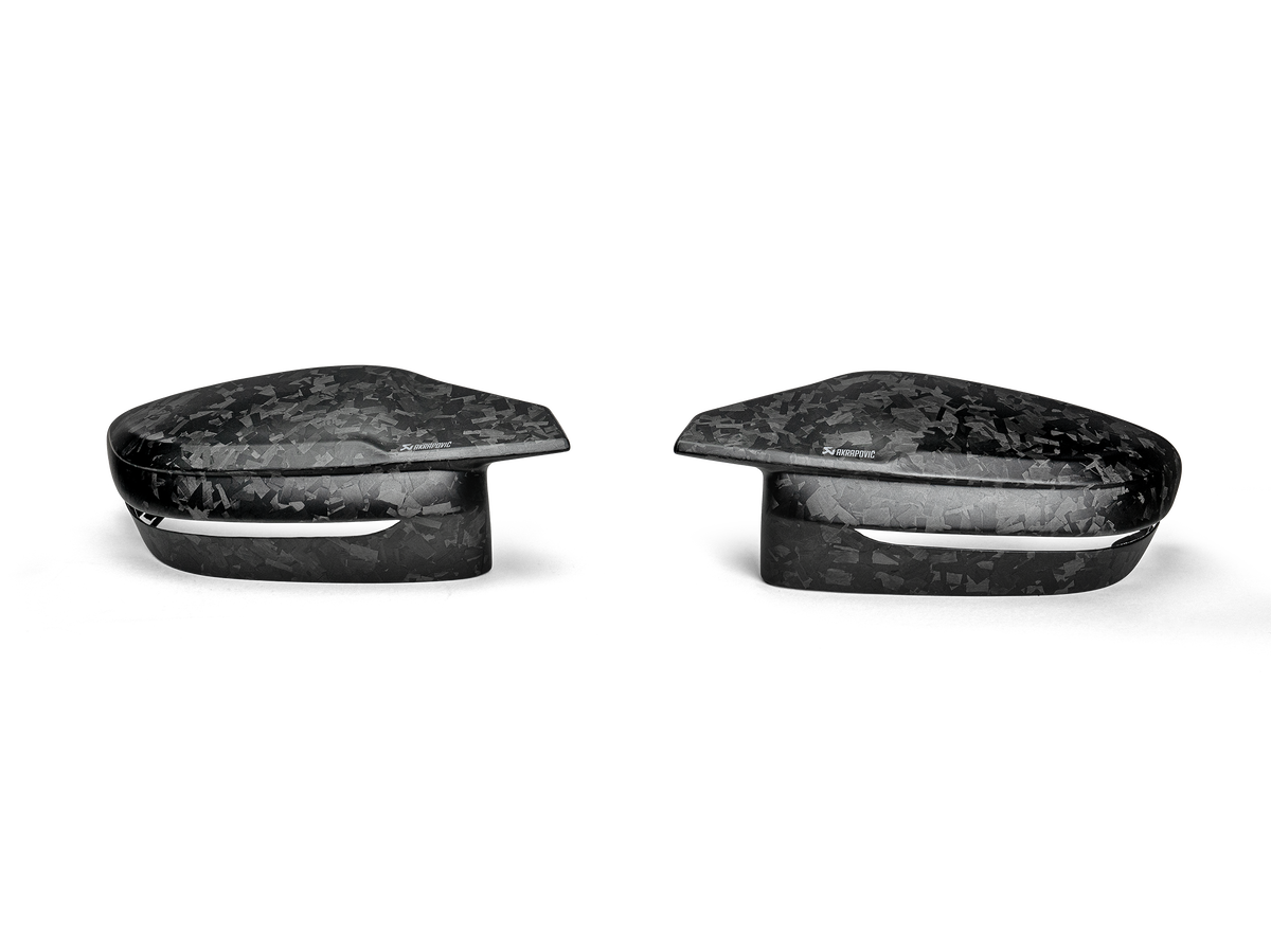 Akrapovič Chopped Carbon Fibre Mirror Cap Set - Matte voor BMW M3 (G80, G81)