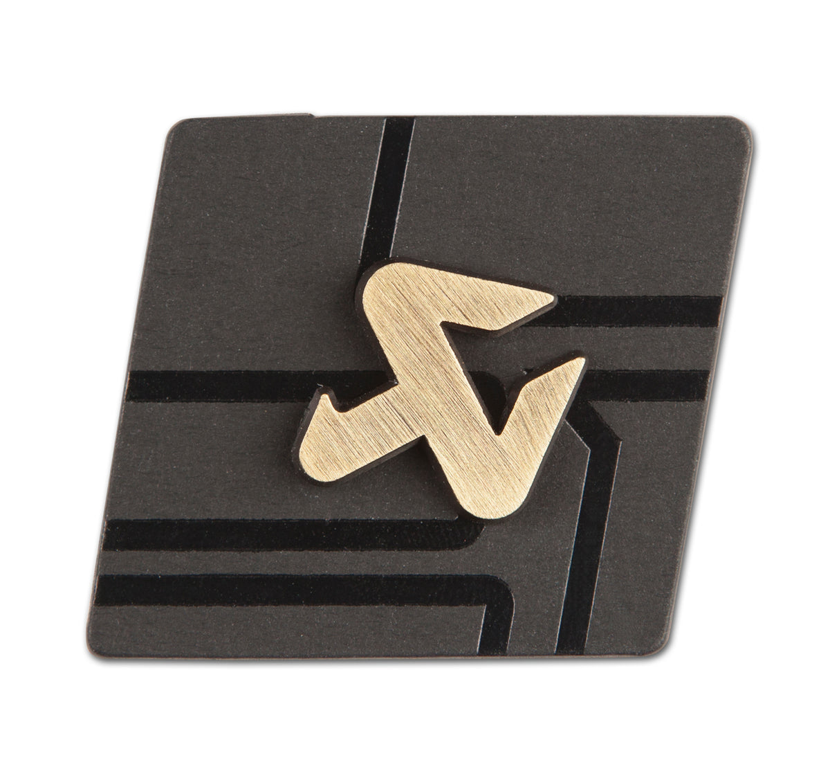 Cut brass pin