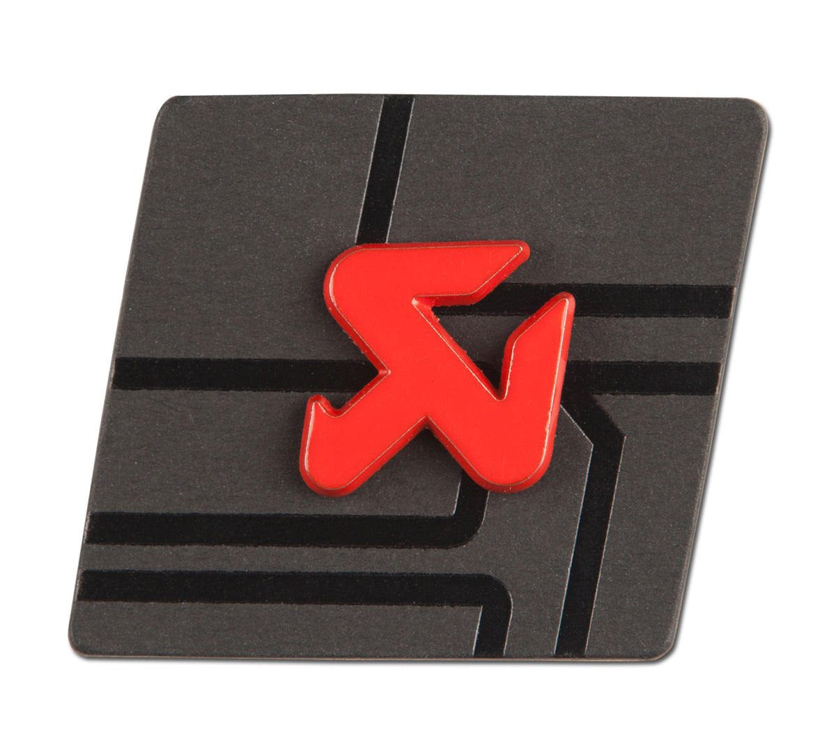 Cut red pin