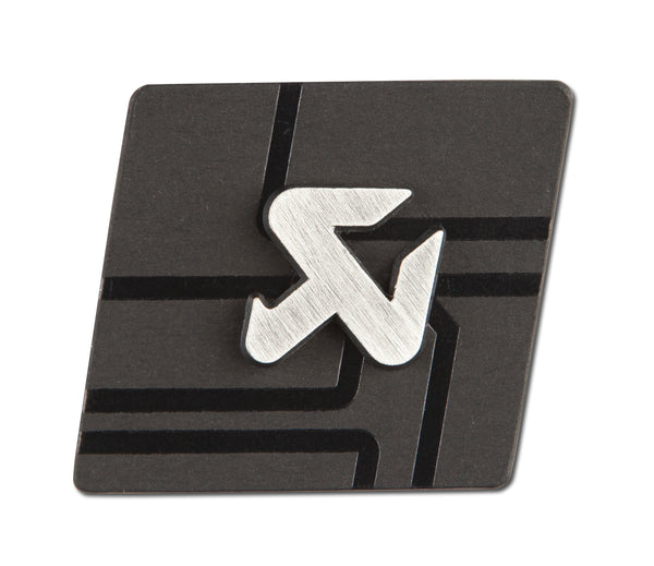 Cut silver pin