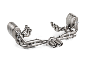 Akrapovič Evolution Header Set (Titanium) voor Porsche 911 GT3 / GT3 Touring (991.2)