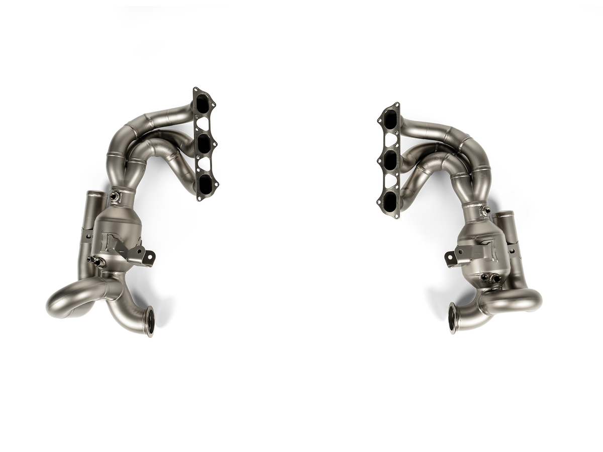 Akrapovič Evolution Header Set (Titanium) voor Porsche 911 GT3 RS / S/T (992)