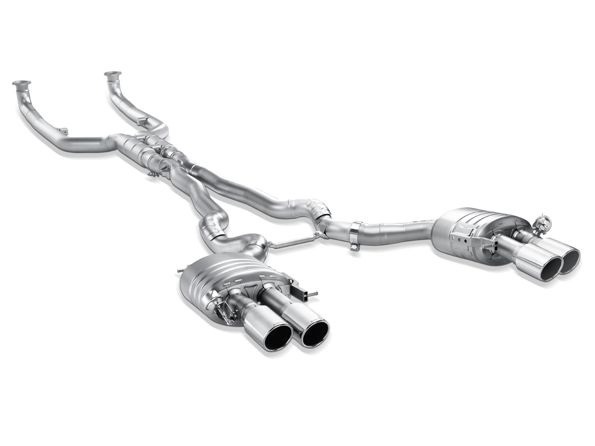 Akrapovič Evolution Line (Titanium) voor BMW M6 Gran Coupé (F06)