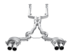 Akrapovič Evolution Line (Titanium) voor BMW M6 Gran Coupé (F06)