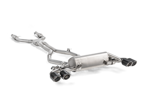 Akrapovič Evolution Line (Titanium) voor Alfa Romeo Giulia Quadrifoglio