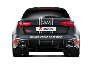 Akrapovič Evolution Line (Titanium) voor Audi RS 6 Avant (C7)