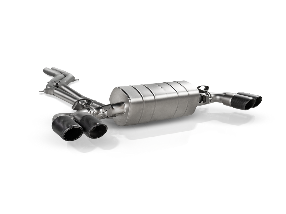Akrapovič Evolution Line (Titanium) voor Porsche Cayenne S / GTS / Turbo E-Hybrid / Coupé (536.2) - OPF/GPF
