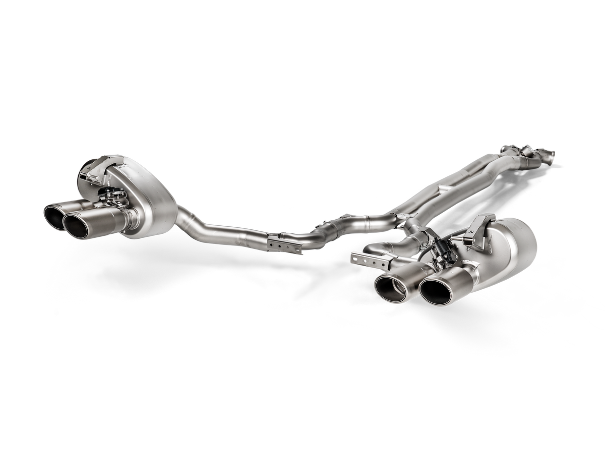 Akrapovič Evolution Line (Titanium) voor Porsche Panamera Turbo S E-Hybrid / Sport Turismo (971)