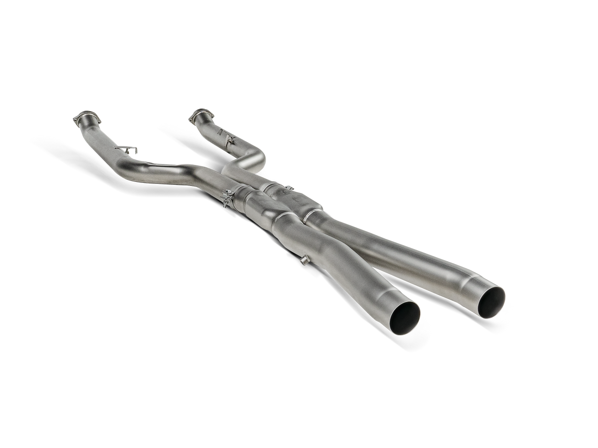 Akrapovič Evolution Link Pipe Set (Titanium) voor BMW M5 (G90, G99) - OPF/GPF