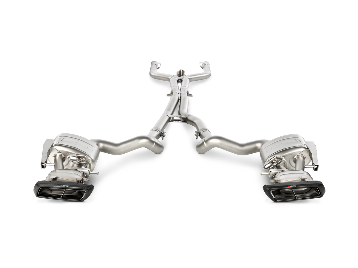 Akrapovič Evolution Link Pipe Set (Titanium) voor Mercedes-AMG C 63 Sedan (W205)
