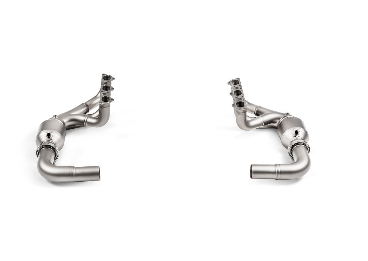 Akrapovič Evolution Race Header Set (Titanium) voor Porsche 911 GT3 / GT3 Touring (991.2)
