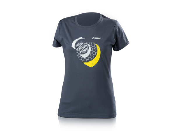 Lifestyle T-shirt Mesh Women's Blue-Grey L