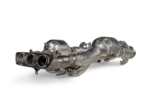 Akrapovič Link Pipe Set (SS) voor Ferrari 296 GTB