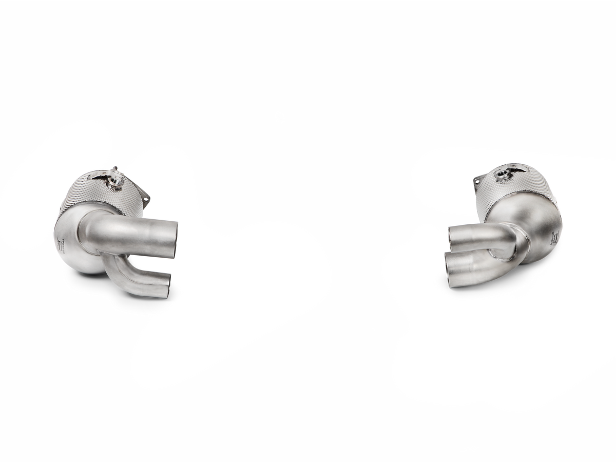 Akrapovič Link Pipe Set w Cat (SS) voor Porsche 911 Carrera / Cabriolet / Targa /S/4/4S/GTS (991.2)