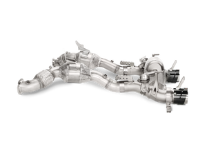 Akrapovič Link Pipe Set w/o Cat (SS) voor Ferrari 488 GTB/488 Spider