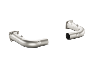 Akrapovič Link-Pipe Set w/o Cat (Titanium) voor Porsche 911 Turbo/Turbo S (991)