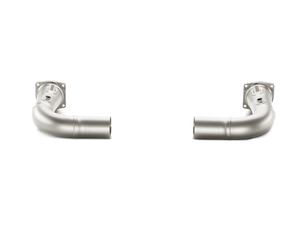 Akrapovič Link-Pipe Set w/o Cat (Titanium) voor Porsche 911 Turbo/Turbo S (991)