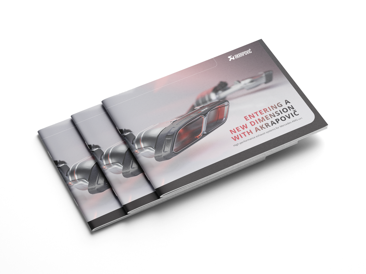 Mercedes-AMG Car Exhaust Flyer 2024