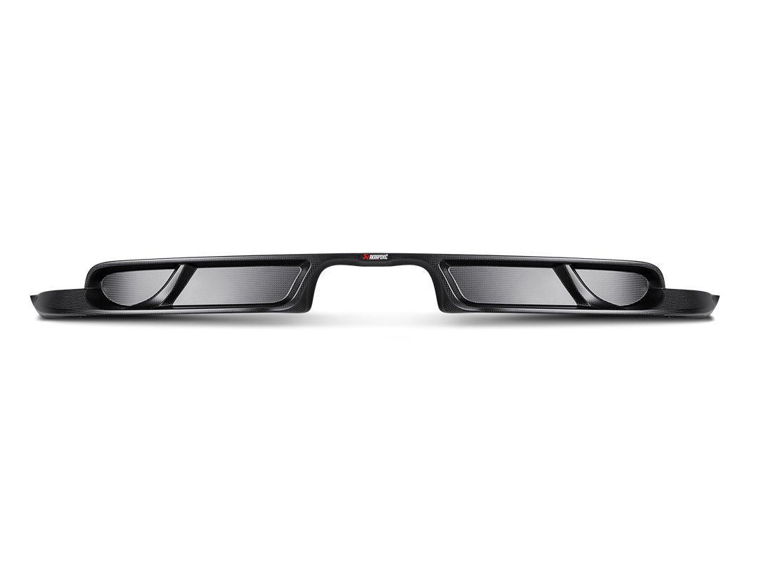Akrapovič Rear Carbon Fibre Diffuser voor Porsche 911 GT3 (991)