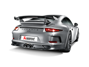 Akrapovič Rear Carbon Fibre Diffuser voor Porsche 911 GT3 (991)