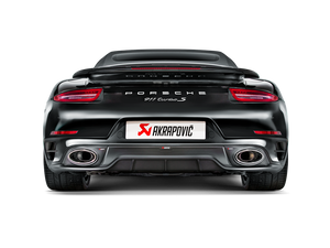Akrapovič Rear Carbon Fibre Diffuser voor Porsche 911 Turbo/Turbo S (991)