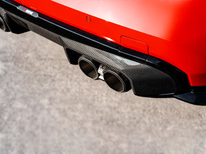 Akrapovič Rear Carbon Fibre Diffuser - High Gloss Black voor BMW M3 (G80, G81)